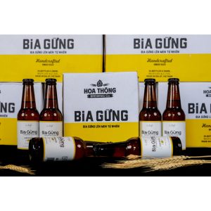 Box 6 chai bia gừng